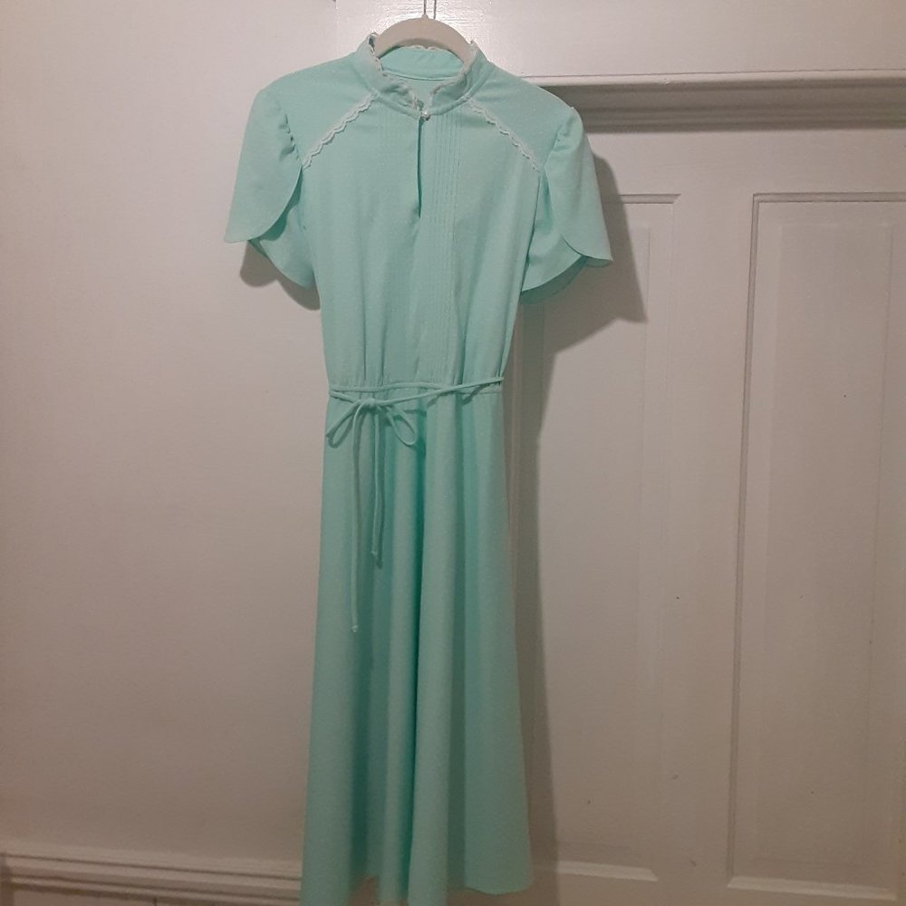 d.b.a. Vintage Dress, Mint Green